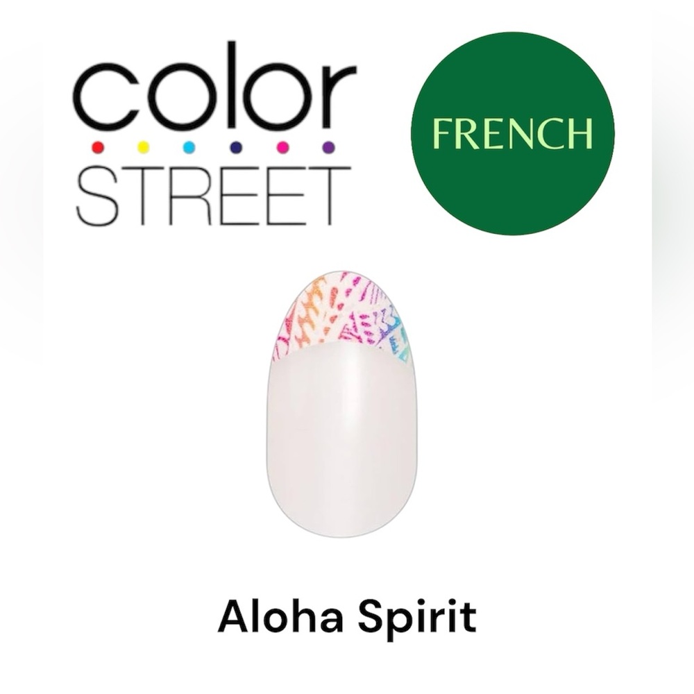 3 FOR $35: COLOR STREET Nail Strips - Aloha Spirit